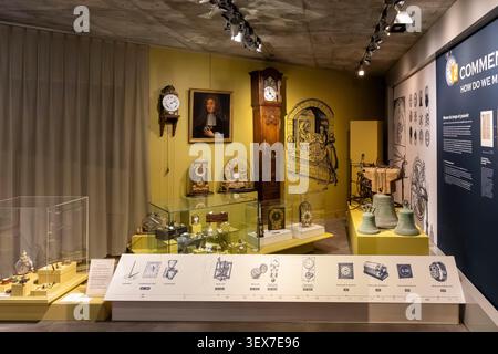 Francia, Manche, Avranches, il Scriptorial, Museo dei manoscritti del Mont Saint Michel Foto Stock