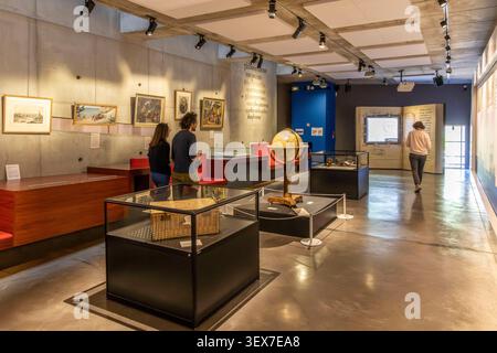 Francia, Manche, Avranches, il Scriptorial, Museo dei manoscritti del Mont Saint Michel Foto Stock