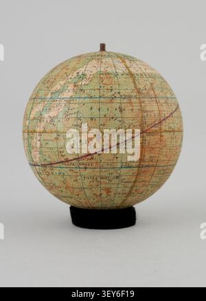 Malby's Celestial Globe, un globo che mostra le stelle principali di ogni costellazione, creato da Malby & Co. Cartographe nel 1843. Foto Stock