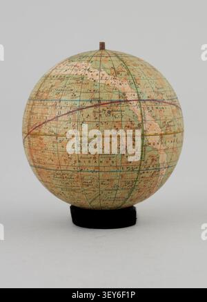 Malby's Celestial Globe, un globo che mostra le stelle principali di ogni costellazione, creato da Malby & Co. Cartographe nel 1843. Foto Stock