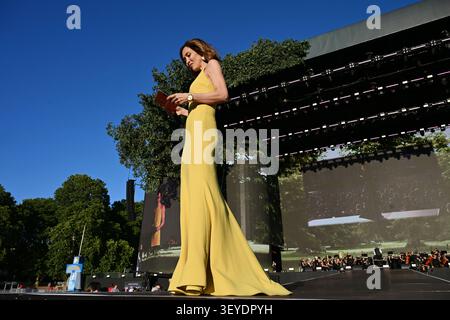 REGNO UNITO. 2 luglio 2026. LONDRA, INGHILTERRA - 2 LUGLIO: Myleene Klass a "All Things Orchestral" alla British Summertime, Hyde Park il 2 luglio 2026 a Londra, Inghilterra.CAP/Mar © Mar/Capital Pictures Credit: Capital Pictures/Alamy Live News Foto Stock