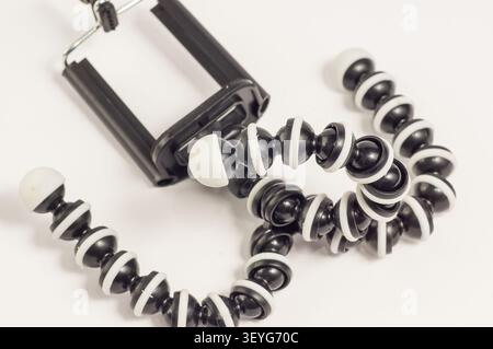 Treppiede flessibile portatile con supporto Octopus supporto per Gorilla Pod Foto Stock