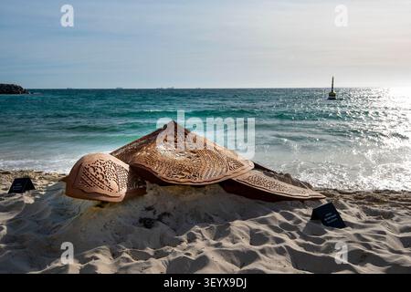 Sculture sul mare a Cottesloe Beach - Perth - Australia Foto Stock