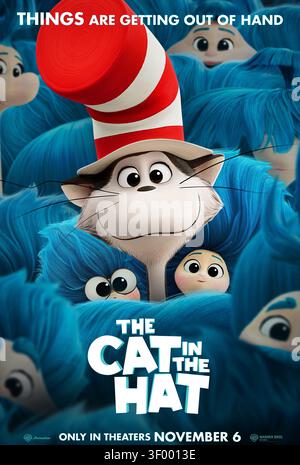 Poster del film The Cat in the Hat Foto Stock