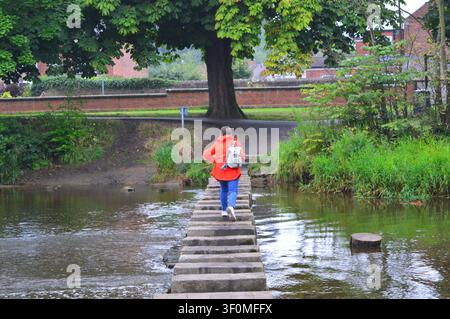 Morpeth Town Northumberland Attrazioni Foto Stock