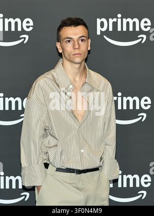 Roma, Italia. 09 luglio 2026. Roma, Cinema Moderno, presentazione della programmazione 2026 di Prime Video. Nella foto: Francesco Gheghi Credit: Independent Photo Agency/Alamy Live News Foto Stock