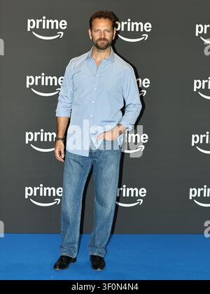 Roma, Italia. 09 luglio 2026. Roma, Cinema Moderno, presentazione della programmazione 2026 di Prime Video. Nella foto: Alessandro Borghi Credit: Independent Photo Agency/Alamy Live News Foto Stock