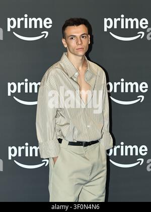 Roma, Italia. 09 luglio 2026. Roma, Cinema Moderno, presentazione della programmazione 2026 di Prime Video. Nella foto: Francesco Gheghi Credit: Independent Photo Agency/Alamy Live News Foto Stock