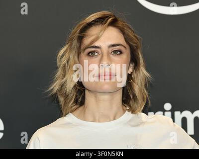 Roma, Italia. 09 luglio 2026. Roma, Cinema Moderno, presentazione della programmazione 2026 di Prime Video. Nella foto: Greta Scarano Credit: Independent Photo Agency/Alamy Live News Foto Stock