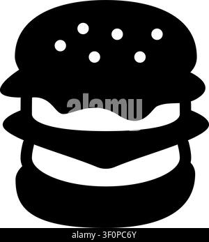 Icona hamburger, Menu, Pulsante, Navigazione, Tre linee, Linea Illustrazione Vettoriale