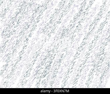 Sottile sfondo astratto composto da sottili tratteggi diagonali in blu navy e lavanda, che creano una delicata trama tessuta o simile alla pioggia. Foto Stock