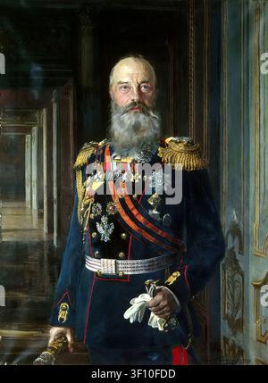 Ritratto del Gran Duca Mikhail Nikolayevich, 1913. Foto Stock
