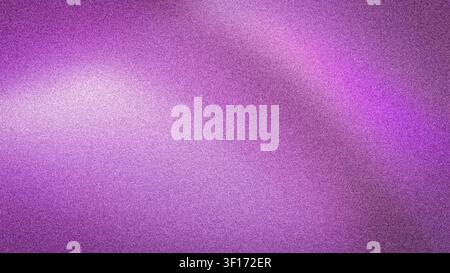 Sfondo granuloso 4K vibrante con texture astratte sfocate nelle sfumature di magenta, viola e lavanda con riflessi bianchi. Perfetto per i creativi Foto Stock