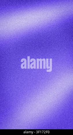 Sfondo astratto granuloso con una vivace sfumatura blu viola e bianca, un modello verticale texture e una luce luminosa ideale per il design moderno Foto Stock