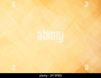 Sfondo astratto arancione e giallo con forme geometriche traslucide sovrapposte e layout a sfumatura morbida Illustrazione Vettoriale