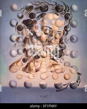 Salvador Dalí, "Galatea delle Sfere", 1951, Teatro-Museo Dalí, Figueres, Provincia di Girona, Catalogna, Spagna. Foto Stock