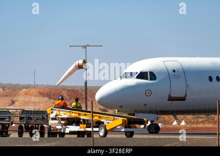 Charter aereo per il settore delle risorse naturali Foto Stock