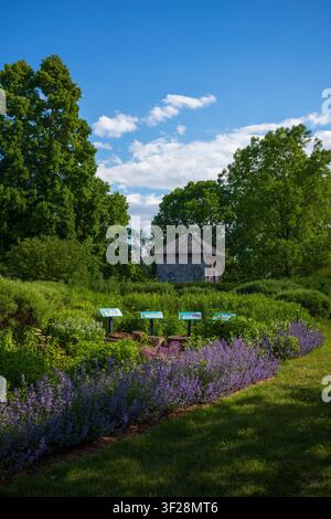 Toronto, Ontario, Canada – 20 giugno 2026: Il Franklin Children's Garden è un giardino interattivo per famiglie nel Toronto Island Park, che è stato ispirato Foto Stock