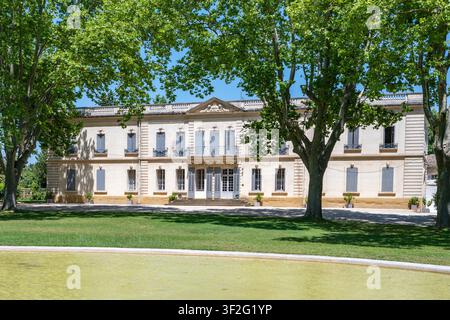 Chateau de Valmousse, Lambesc, Aix en Provence, Provenza, Francia Foto Stock