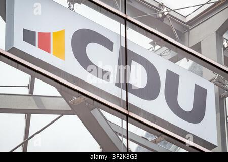 Berlino, Germania. 19 luglio 2026. La sede federale della CDU nella Casa Konrad Adenauer a Berlino-Tiergarten. Credit: Fabian Sommer/dpa/Alamy Live News Foto Stock