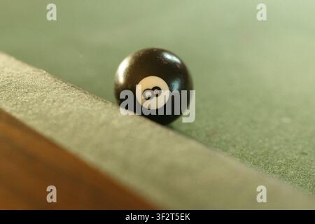 Bile da snooker o da biliardo a 8 palle Foto Stock