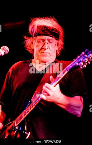 Paul Kantner, fondatore e chitarrista ritmico della band rock americana Jefferson Starship, Foto Stock