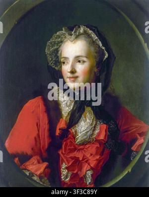 Marie Leszczyńska (1703-1768), Regina Consorte di Francia, ritratto dipinto in olio di Jean Marc Nattier, 1750-1766 Foto Stock