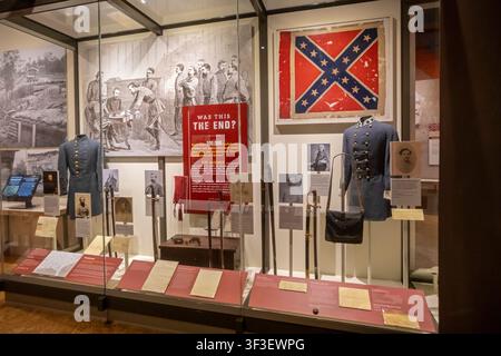 Appomattox, Virginia – L’American Civil War Museum, precedentemente il Museum of the Confederacy. Si trova accanto alla Appomattox Court House National Hi Foto Stock