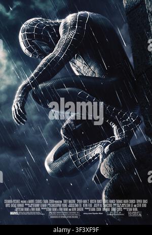 Locandina del film Spider-Man 3 Foto Stock