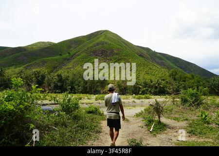 Farm Life Farmer Foto Stock