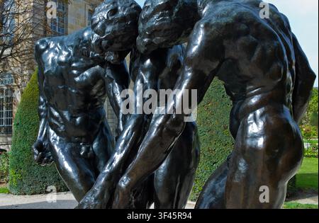 Francia Paris, sculture di August Rodin nel Museo Rodin Foto Stock