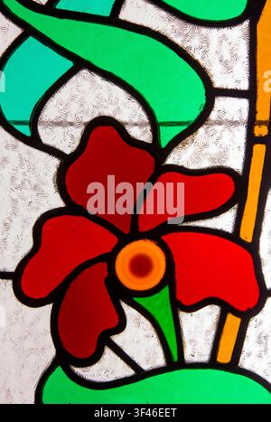 Spagna, Barcellona, dettaglio della decorazione modernista delle opere esposte al Museu Del Modernisme Català Foto Stock