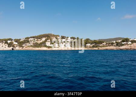 Costa dell'isola delle Baleari di Maiorca, Spagna. Foto Stock