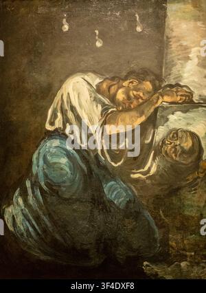 La Madeleine o La Douleur di Paul Cezanne Foto Stock