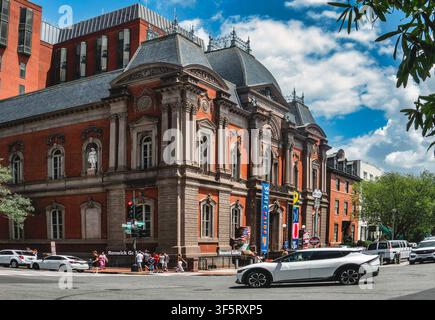 La Renwick Gallery, una filiale dello Smithsonian American Art Museum situata a Washington, D.C. Foto Stock