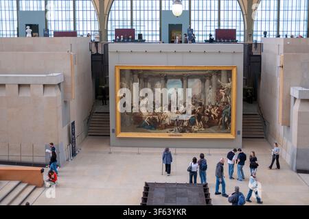 Museo D'Orsay a Parigi Francia Foto Stock