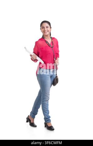 Ritratto di uno studente Foto Stock