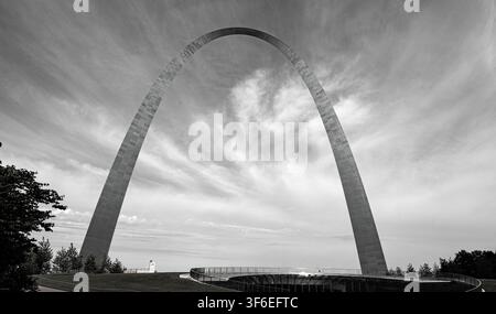 St. Louis, Missouri, 9 giugno 2018 - Arco commemorativo Foto Stock