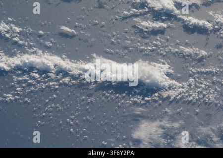 Osservazioni della Terra da parte dell'equipaggio della STS-130 durante il programma dello Space Shuttle. Foto Stock