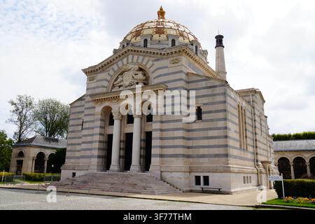 Crematorio, Crématorium-columbario del Père-Lachaise, Parigi, Francia Foto Stock