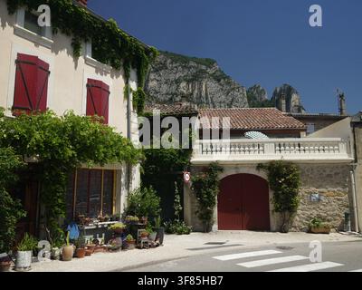 Saou - SE Francia Foto Stock