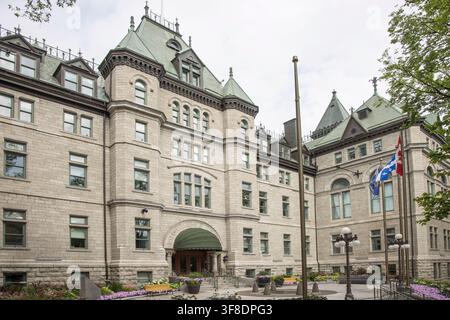 Palazzo comunale nella vecchia città di Québec città Québec Canada Foto Stock