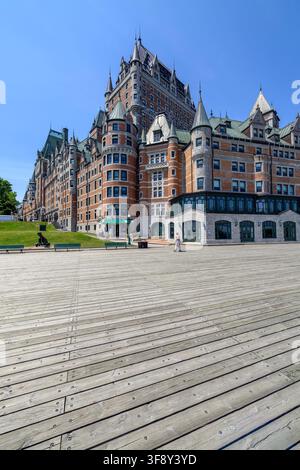 Château Frontenac a Québec Foto Stock