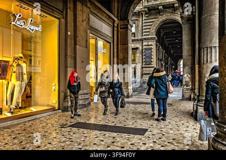 Italia Emilia Romagna Bologna Rizzoli Gallerie Foto Stock