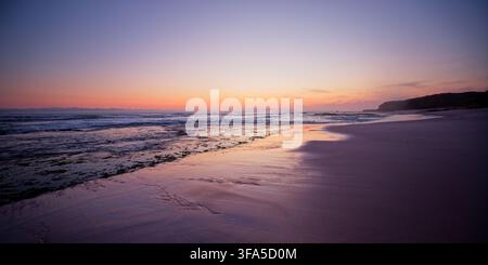 Il sole tramonta sul N. 16 Foto Stock