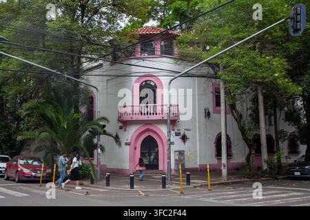 Edificio storico a Città del Messico Foto Stock