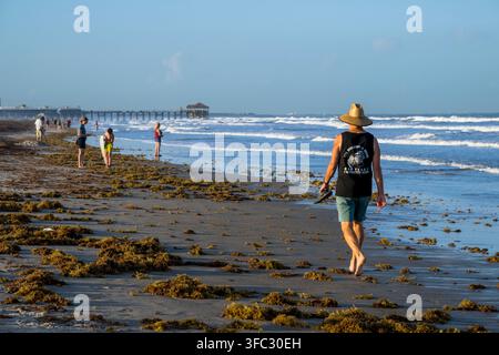 Stati Uniti, Florida, Cocoa Beach, la spiaggia Foto Stock