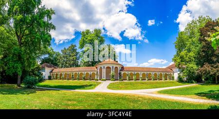 Parco a Bad Boll, Germania Foto Stock