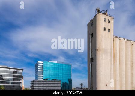 Una vista dal centro di Tempe, Arizona vicino a Phoenix, Arizona Foto Stock