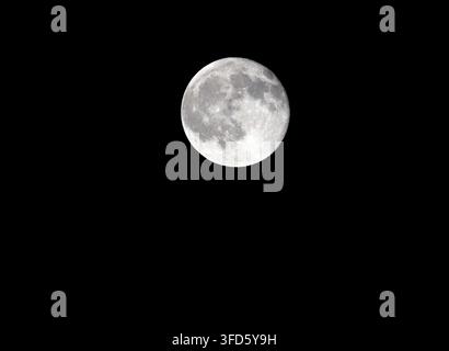 Luna piena di agosto 2026 Foto Stock